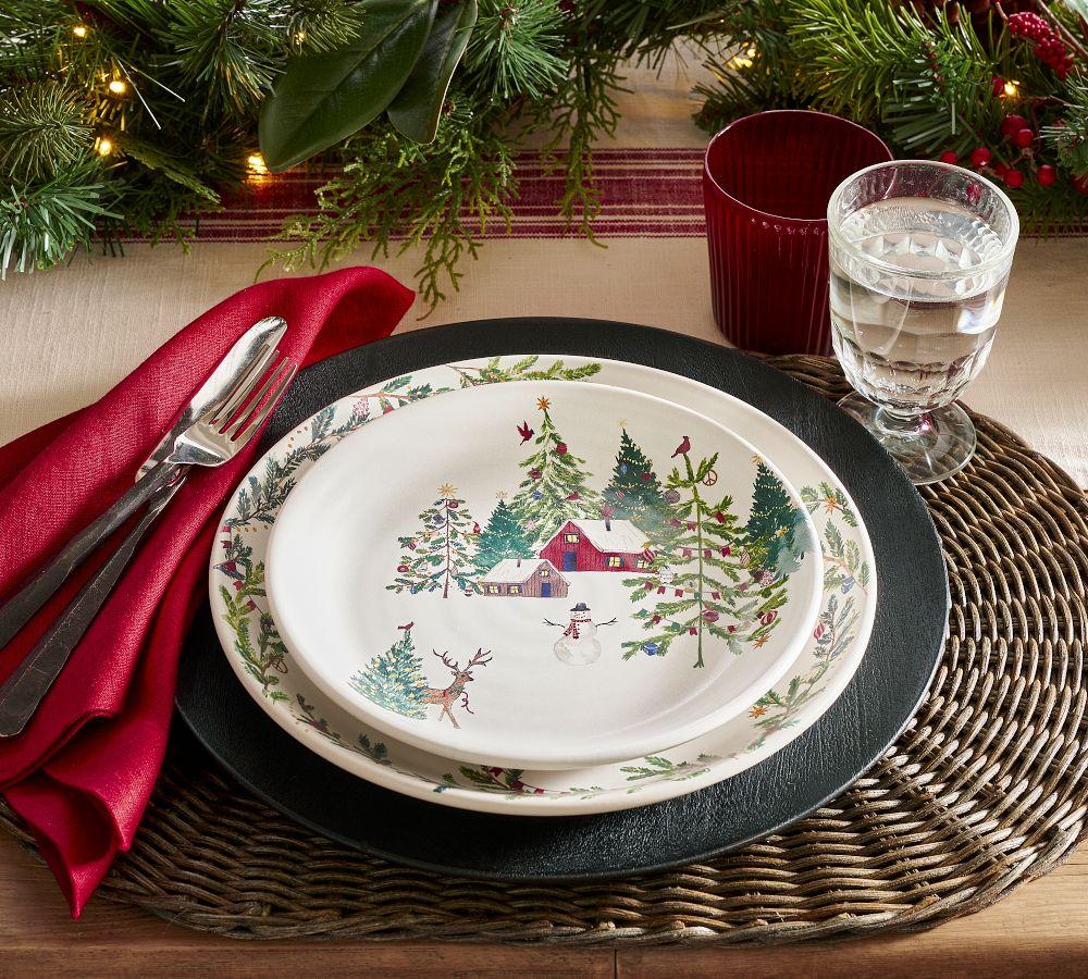 Christmas plates and bowls shop
